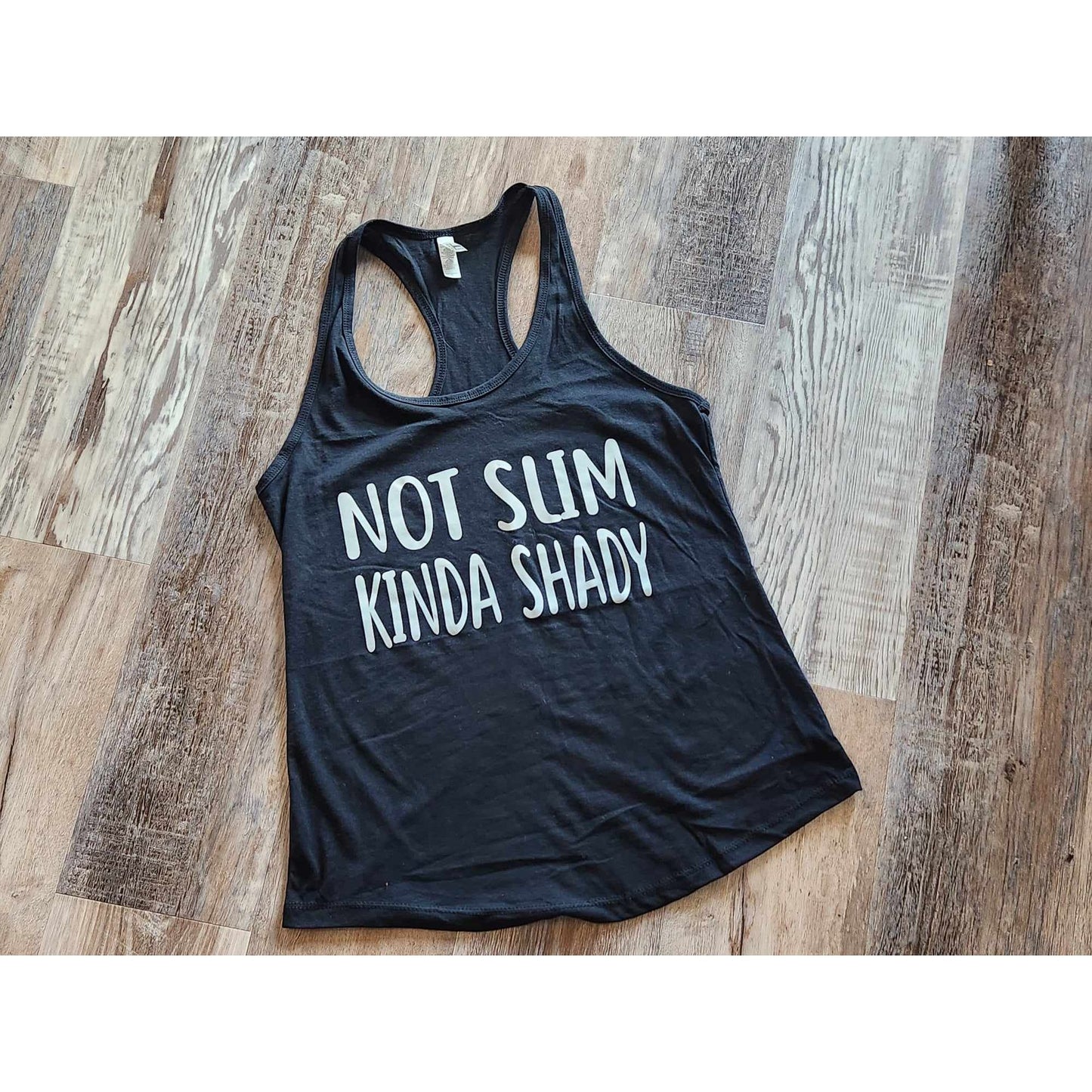 not slim kinda shady tank (color options)