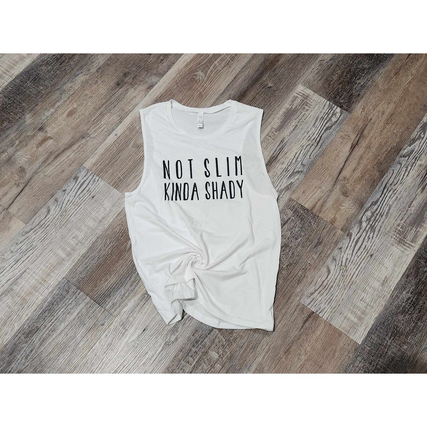 not slim kinda shady tank (color options)