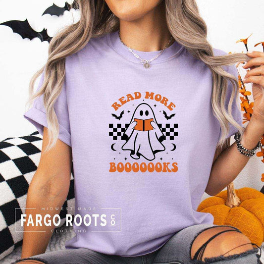 read more boooooks halloween tee PRE ORDER